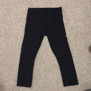 Lululemon Cropped Black Leggings